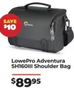Teds Cameras LowePro Adventura SH160||| Shoulder Bag offer
