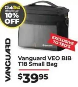 Teds Cameras Vanguard VEO BIB T18 Small Bag offer