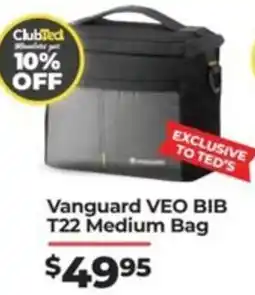 Teds Cameras Vanguard VEO BIB T22 Medium Bag offer