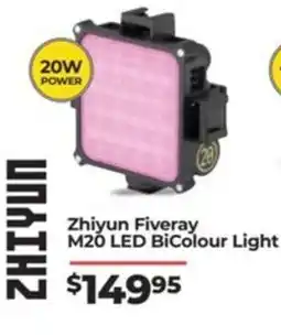 Teds Cameras Zhiyun Fiveray M20 LED BiColour Light offer