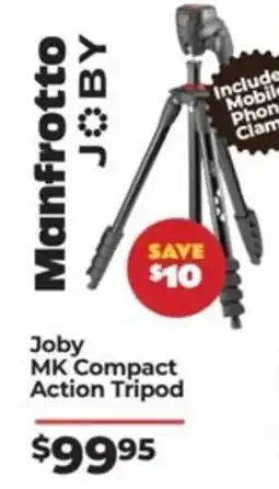 Teds Cameras Joby MK Compact Action Tripod offer