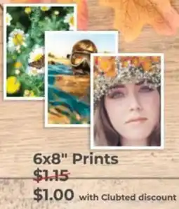 Teds Cameras 6x8" Prints $1.15 offer