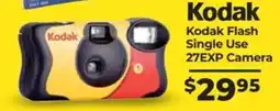 Teds Cameras Kodak Flash Single Use 27EXP Camera offer