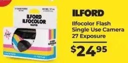 Teds Cameras Ilfocolor Flash Single Use Camera 27 Exposure offer