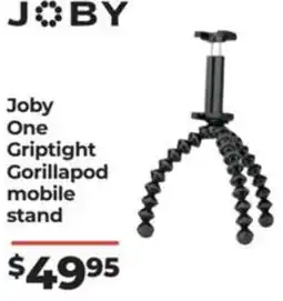 Teds Cameras Joby One Griptight Gorillapod mobile stand offer