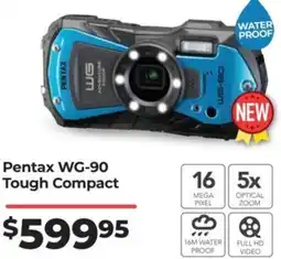 Teds Cameras Pentax WG-90 Tough Compact offer