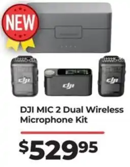 Teds Cameras DJI MIC 2 Dual Wireless Microphone Kit offer