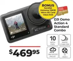 Teds Cameras DJI Osmo Action 4 Standard Combo offer