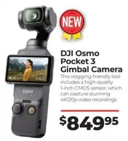Teds Cameras DJI Osmo Pocket 3 Gimbal Camera offer