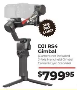 Teds Cameras DJI RS4 Gimbal offer