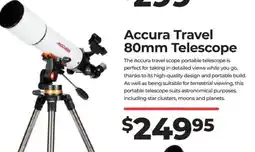 Teds Cameras Accura Travel 80mm Telescope offer