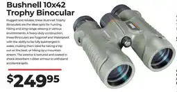 Teds Cameras Bushnell 10x42 Trophy Binocular offer