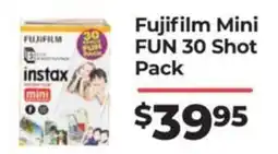 Teds Cameras Fujifilm Mini FUN 30 Shot instax Pack offer