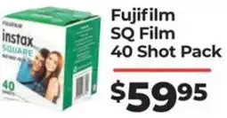 Teds Cameras Fujifilm SQ Film 40 Shot Pack offer