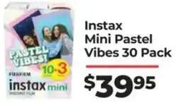 Teds Cameras Instax Mini Pastel Vibes 30 Pack offer