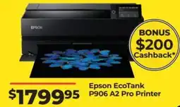 Teds Cameras Epson EcoTank P906 A2 Pro Printer offer