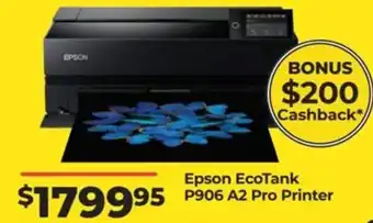 Teds Cameras Epson EcoTank P906 A2 Pro Printer offer