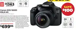 Teds Cameras Canon EOS 1500D DSLR Kit offer