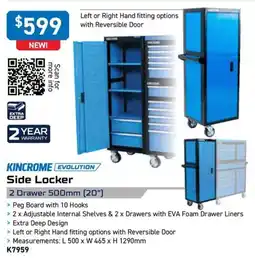 Kincrome KINCROME EVOLUTION Side Locker offer