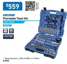 Kincrome KINCROME Portable Tool Kit offer