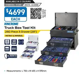 Kincrome KINCROME Truck Box Tool Kit offer