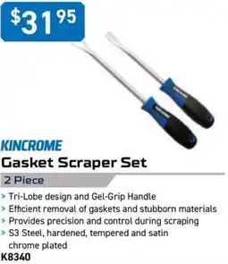 Kincrome KINCROME Gasket Scraper Set 2 Piece offer