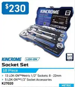 Kincrome KINCROME Socket Set offer