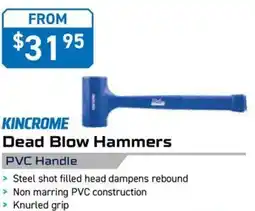Kincrome KINCROME Dead Blow Hammers PVC Handle 32oz offer