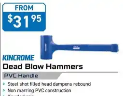 Kincrome KINCROME Dead Blow Hammers PVC Handle 64oz offer