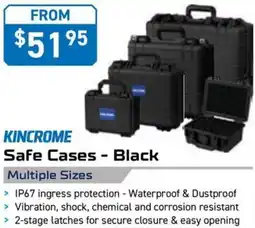 Kincrome KINCROME Safe Cases - Black offer