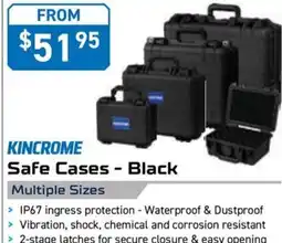 Kincrome KINCROME Safe Cases - Black offer