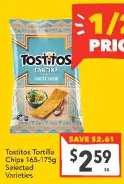 Supa Valu Tostitos Tortilla Chips offer