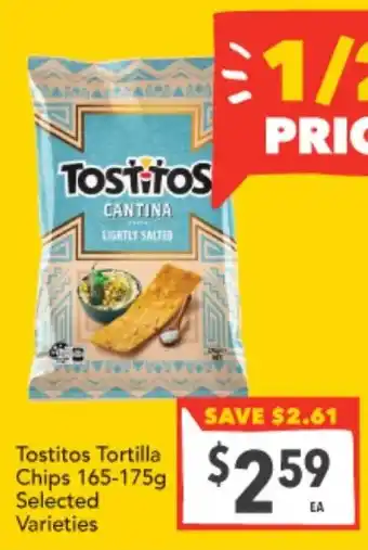 Supa Valu Tostitos Tortilla Chips offer