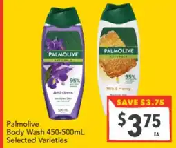 Supa Valu PALMOLIVE Body Wash Selected Varieties offer
