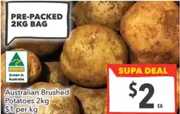 Supa Valu Australian Brushed Potatoes offer