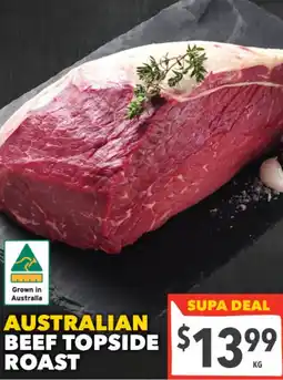 Supa Valu Australian beef topside offer
