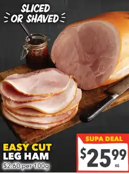 Supa Valu Easy cut leg ham offer