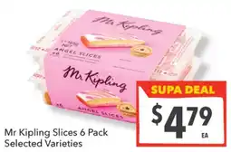 Supa Valu Mr Kipling Slices 6 Pack Selected Varieties offer