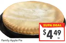 Supa Valu Family Apple Pie offer