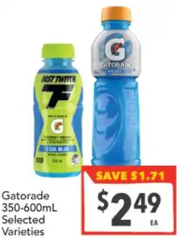 Supa Valu Gatorade Selected Varieties offer