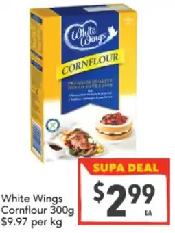 Supa Valu White Wings Cornflour offer