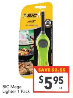 Supa Valu BIC Mega Lighter 1 Pack offer