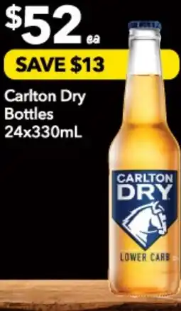 Supa Valu Carlton Dry Bottles offer