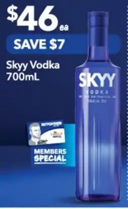 Supa Valu Skyy Vodka offer