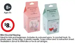 Coles Mini Crochet Keyring offer