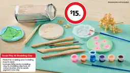 Coles Sculpt Play Air Modelling Clay offer