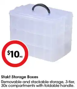 Coles Stakt Storage Boxes offer