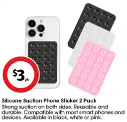 Coles Silicone Suction Phone Sticker offer