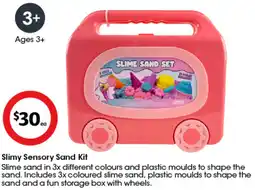 Coles Slimy Sensory Sand Kit offer