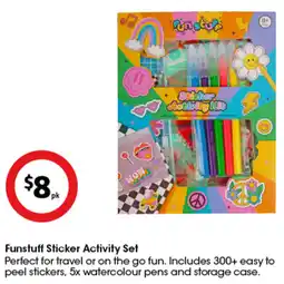 Coles Funstuff Sticker Activity Set offer